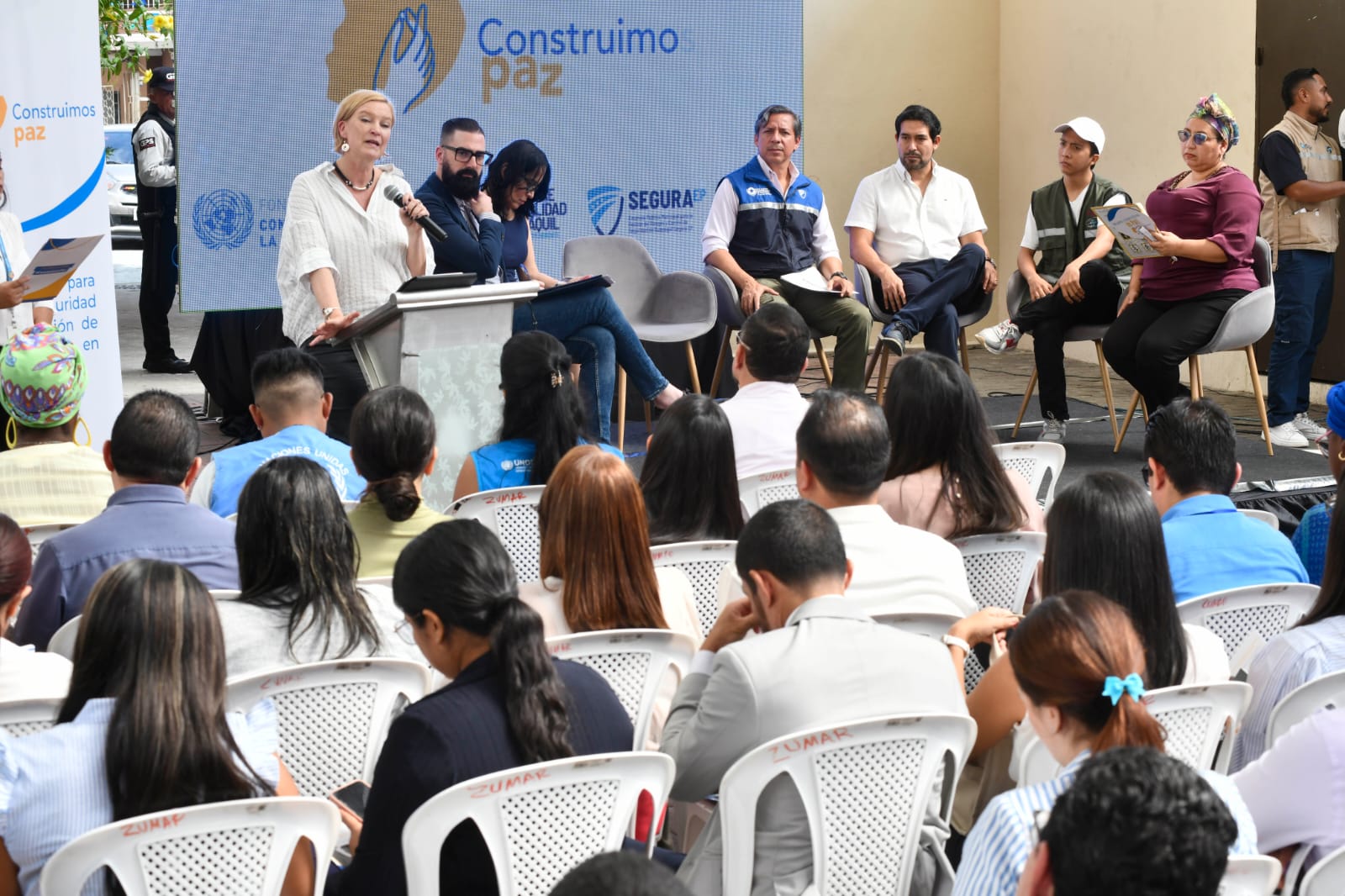 Cooperación entre ONU y Alcaldía de Guayaquil impulsa acciones sostenibles de paz y seguridad