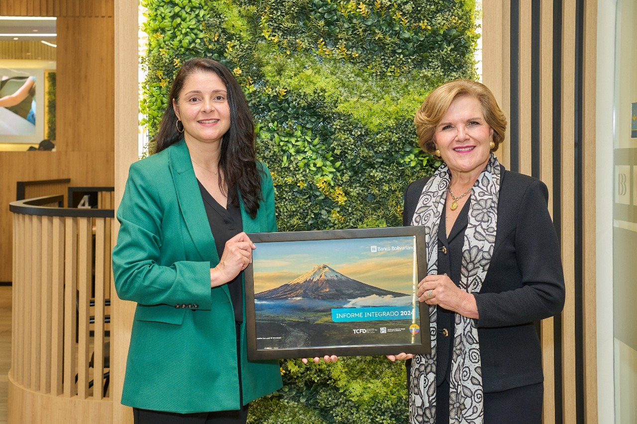 Banco Bolivariano presenta el primer informe unificado TCFD y TNFD en Ecuador