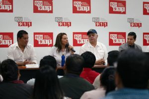 Cynthia Gellibert articula trabajo gubernamental en Los Ríos.