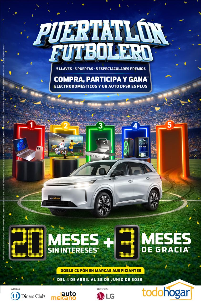 Todohogar presenta el “Puertatlón Futbolero ”