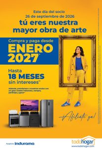 TODOHOGAR PRESENTA EL DÍA DEL SOCIO 2026 CON BENEFICIOS PARA RENOVAR EL HOGAR